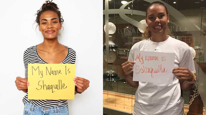 Shaquille Heath and WNBA draft pick Schaquilla Nunn are proof that Shaq's legacy isn't restricted to one gender.